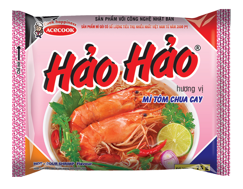 HAO HAO Hot & Sour Shrimp Flavor image