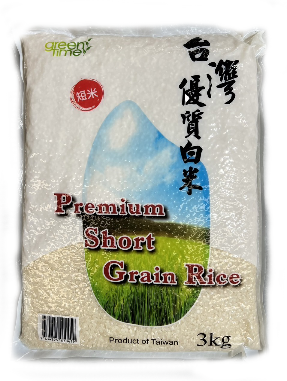 Green Time short grain 3kg