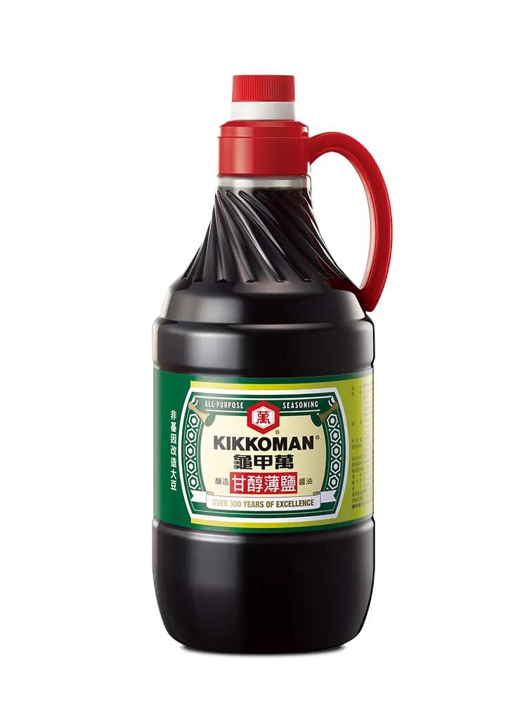 甘醇薄鹽醬油 Naturally Brewed Less Salt Soy Sauce
